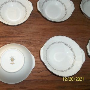 Vintage Noritake Soup Bowls. Set of Six.